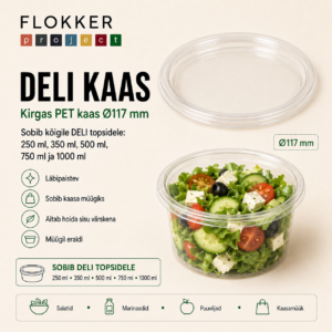 DELI kirgas konteiner KAAS 18x32tk/576