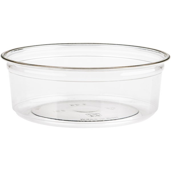DELI kirgas konteiner 250ml 8oz PET Ø117mm 10x50 /500 - Image 4