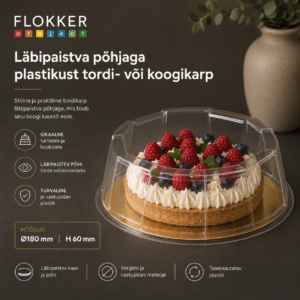 Tordikarp kaanega TORT Ø180 H.4 /210