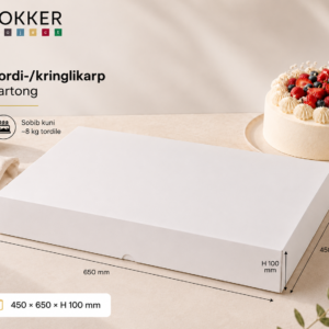 Tordi-/kringlikarp kartong 450x650x100 8kg